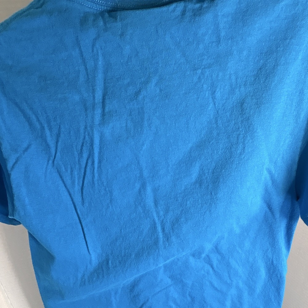 DC Comics Originals Blue Graphic Print Cotton Crew Neck T-Shirt Men's S - Picture 3 of 4